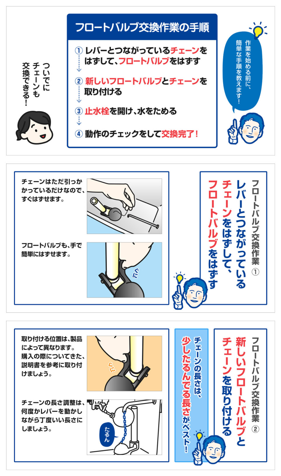 トイレタンクの水漏れ修理方法-9